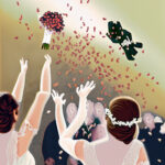 Wedding reception ideas-bouquet toss