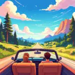 The Top Down Summer Road Trip Wedding Cocktail Hour