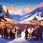 1 The Chilled Out Après-Ski Wedding Cocktail Hour