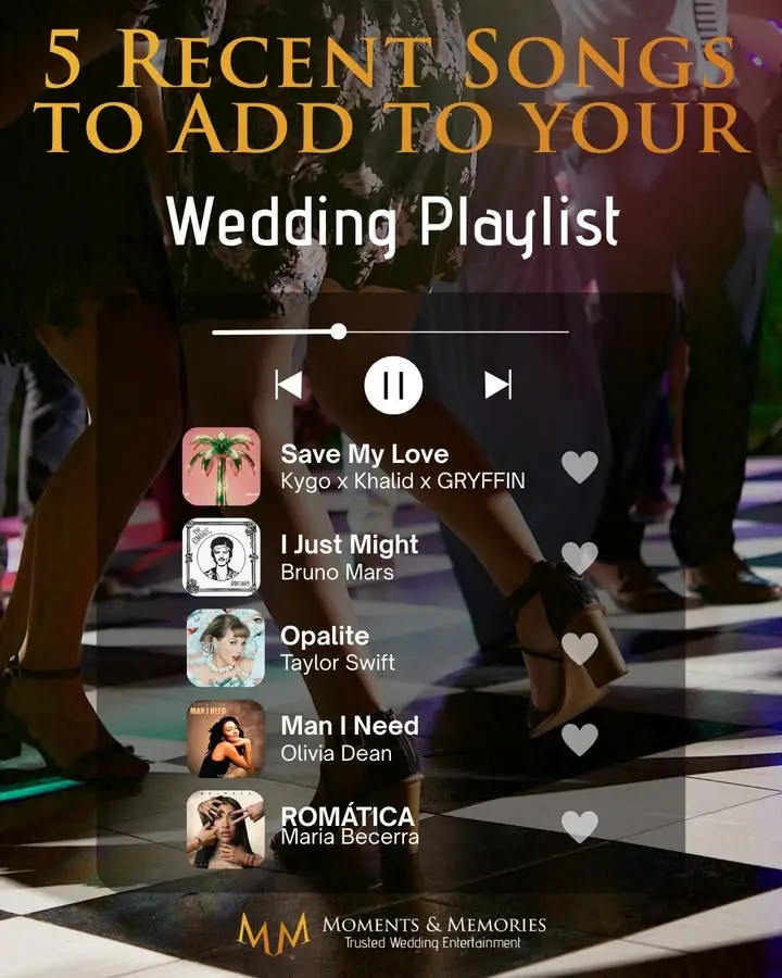 Trending Songs for Your 2026 Wedding 1 trending songs for your 2026 wedding